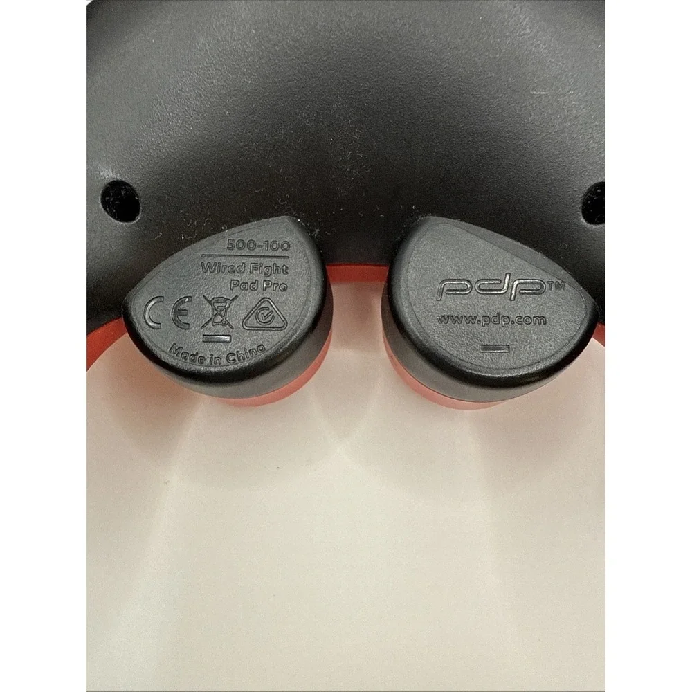 PDP Wired Fight Pad Pro Mario Red Controller 500-100 USB For Nintendo Switch Wii
